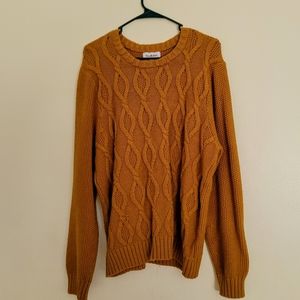 Goodfellow mens XL yellow sweater